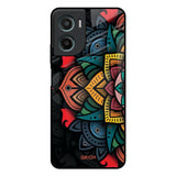 Retro Gorgeous Flower Motorola G05 Glass Back Cover Online
