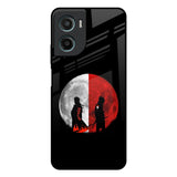 Anime Red Moon Motorola G05 Glass Back Cover Online
