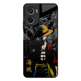 Dark Luffy Motorola G05 Glass Back Cover Online