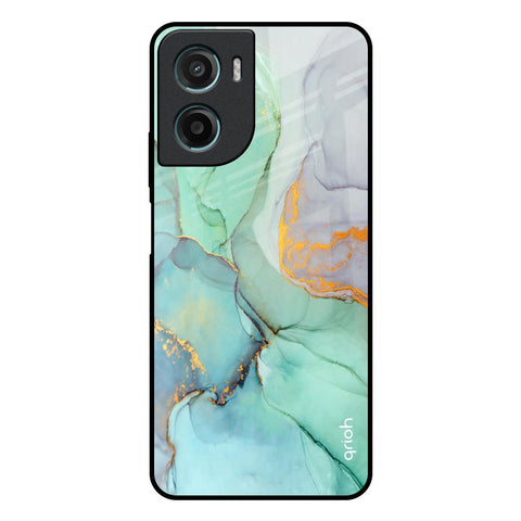 Green Marble Motorola G05 Glass Back Cover Online
