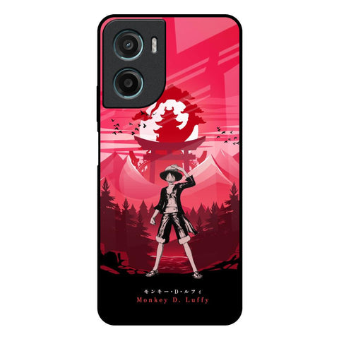 Lost In Forest Motorola G05 Glass Back Cover Online