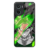 Anime Green Splash Motorola G05 Glass Back Cover Online