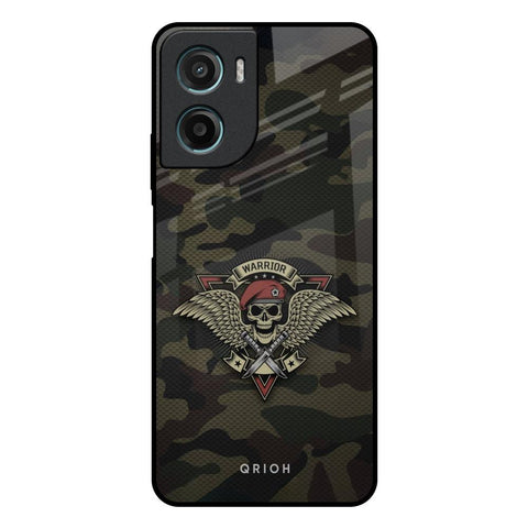 Army Warrior Motorola G05 Glass Back Cover Online