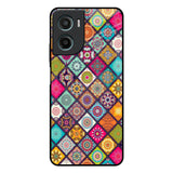 Multicolor Mandala Motorola G05 Glass Back Cover Online