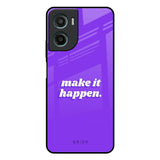 Make it Happen Motorola G05 Glass Back Cover Online