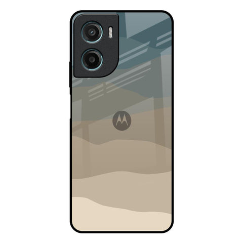 Abstract Mountain Pattern Motorola G05 Glass Back Cover Online