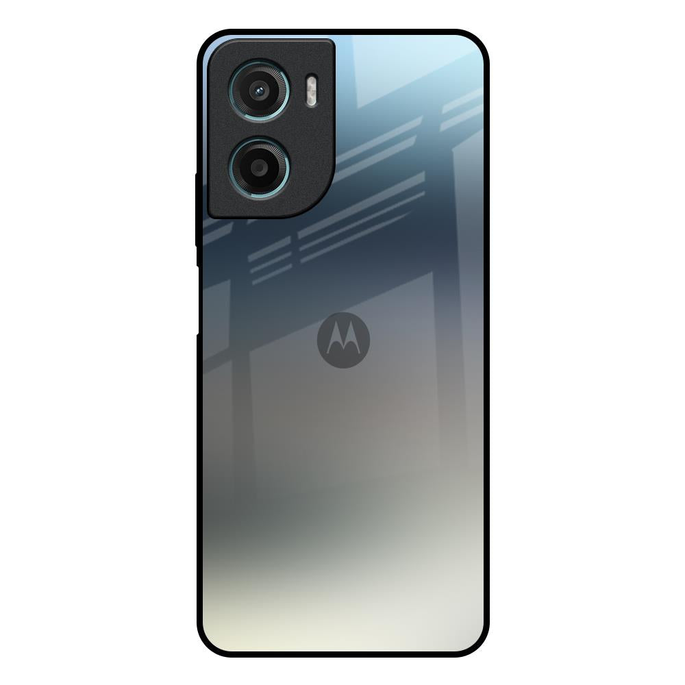 Tricolor Ombre Motorola G05 Glass Back Cover Online