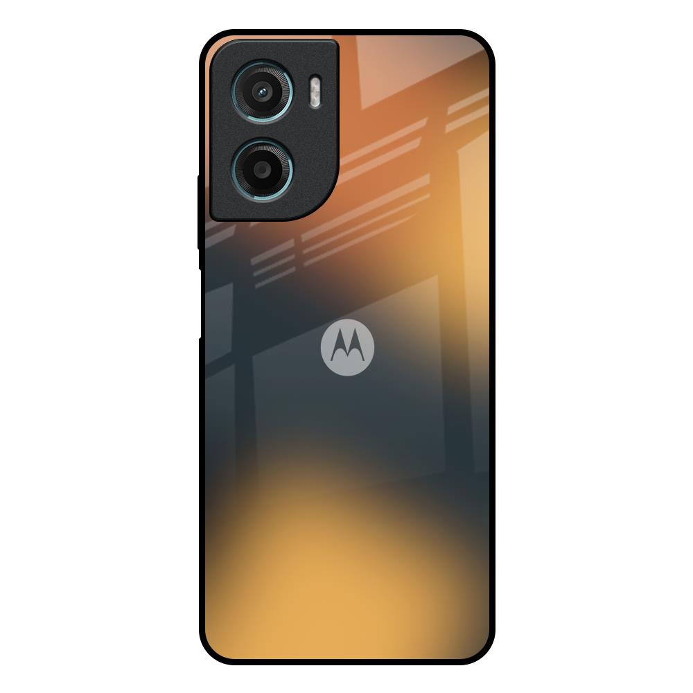 Blurry Art Motorola G05 Glass Back Cover Online