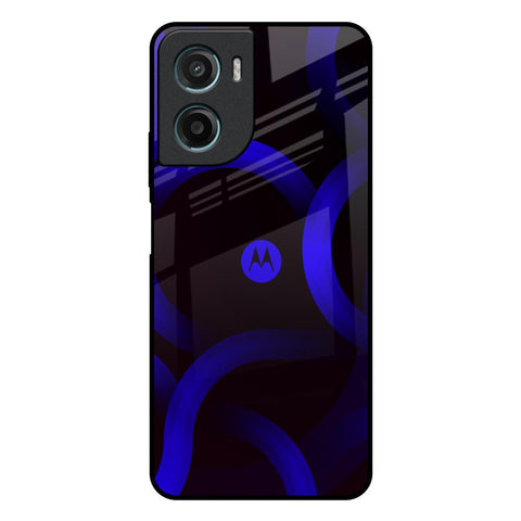Blue Ring Light Motorola G05 Glass Back Cover Online
