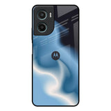 Blue Waves Motorola G05 Glass Back Cover Online