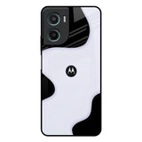 Wheat Cream Wavy Motorola G05 Glass Back Cover Online