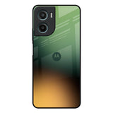Blurry Forest Motorola G05 Glass Back Cover Online
