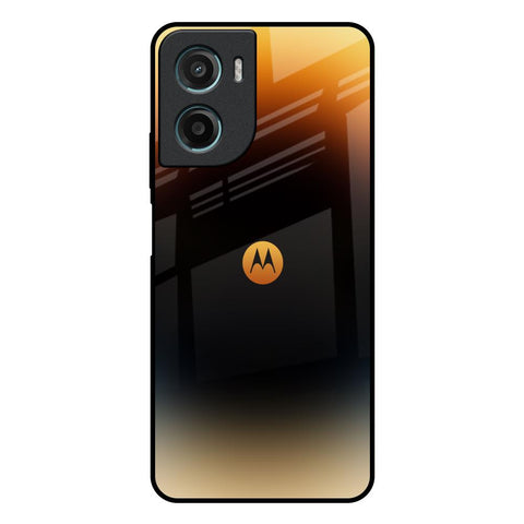 Grainy Yellow Motorola G05 Glass Back Cover Online