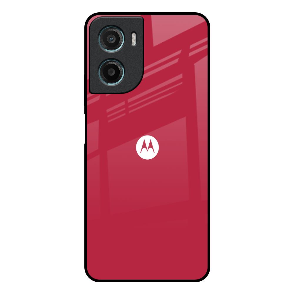 Solo Maroon Motorola G05 Glass Back Cover Online