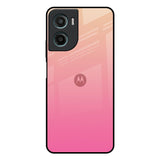 Pastel Pink Gradient Motorola G05 Glass Back Cover Online