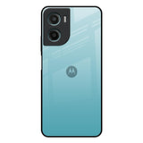 Arctic Blue Motorola G05 Glass Back Cover Online