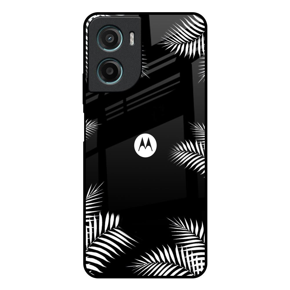 Zealand Fern Design Motorola G05 Glass Back Cover Online