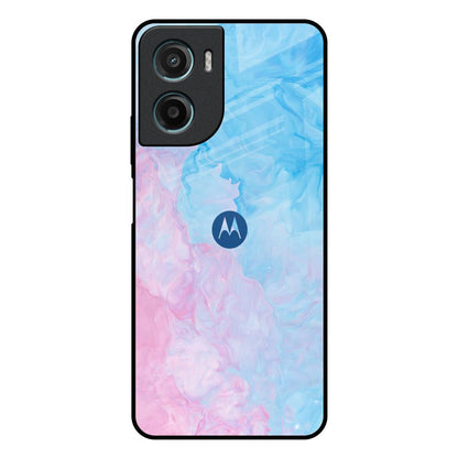Mixed Watercolor Motorola G05 Glass Back Cover Online