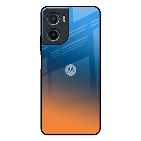 Sunset Of Ocean Motorola G05 Glass Back Cover Online