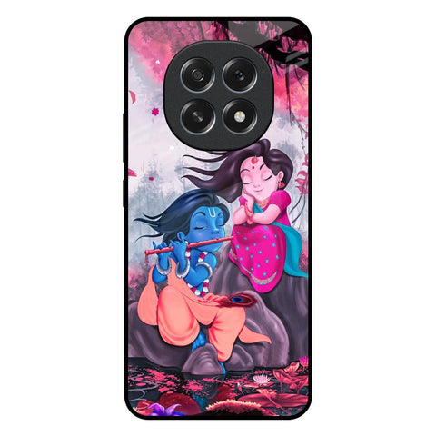 Radha Krishna Art Oppo F29 5G Glass Back Cover Online