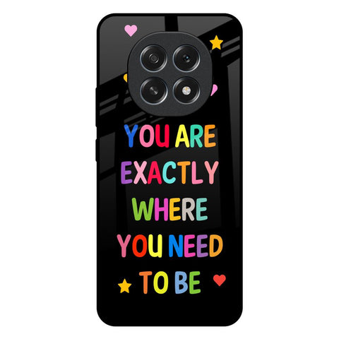 Magical Words Oppo F29 5G Glass Back Cover Online