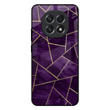 Geometric Purple Oppo F29 5G Glass Back Cover Online