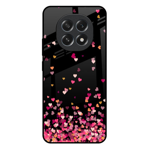 Heart Rain Fall Oppo F29 5G Glass Back Cover Online