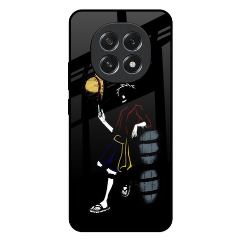 Luffy Line Art Oppo F29 5G Glass Back Cover Online