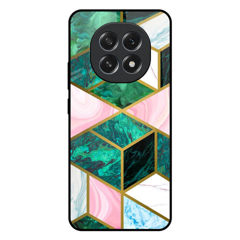 Seamless Green Marble Oppo F29 5G Glass Back Cover Online