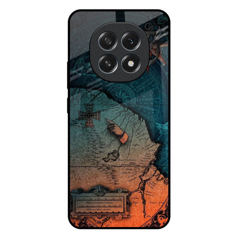 Geographical Map Oppo F29 5G Glass Back Cover Online