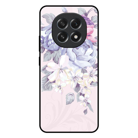 Elegant Floral Oppo F29 5G Glass Back Cover Online