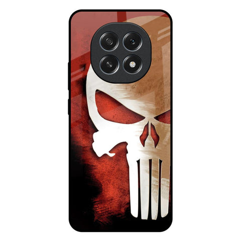 Red Skull Oppo F29 5G Glass Back Cover Online
