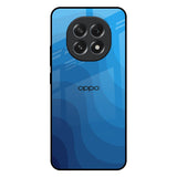 Blue Wave Abstract Oppo F29 5G Glass Back Cover Online