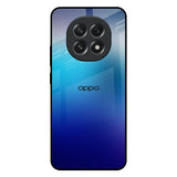 Blue Rhombus Pattern Oppo F29 5G Glass Back Cover Online