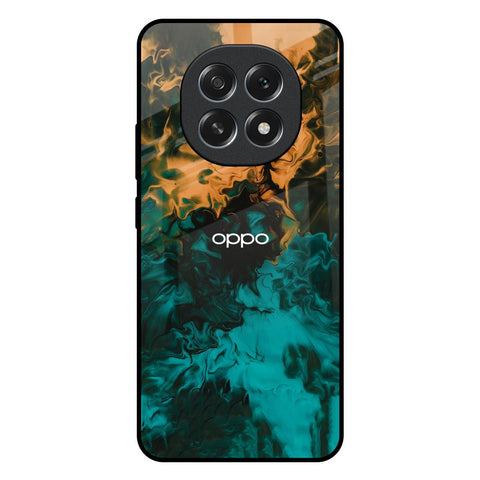 Watercolor Wave Oppo F29 5G Glass Back Cover Online