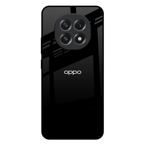 Jet Black Oppo F29 5G Glass Back Cover Online
