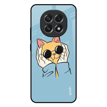 Adorable Cute Kitty Oppo F29 Pro 5G Glass Back Cover Online