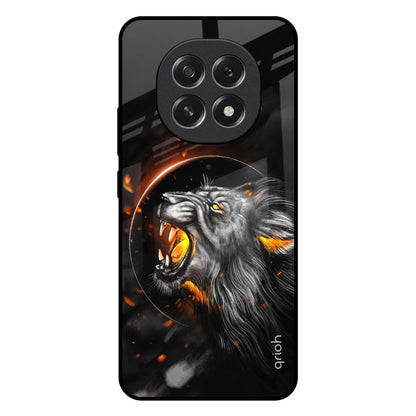 Aggressive Lion Oppo F29 Pro 5G Glass Back Cover Online