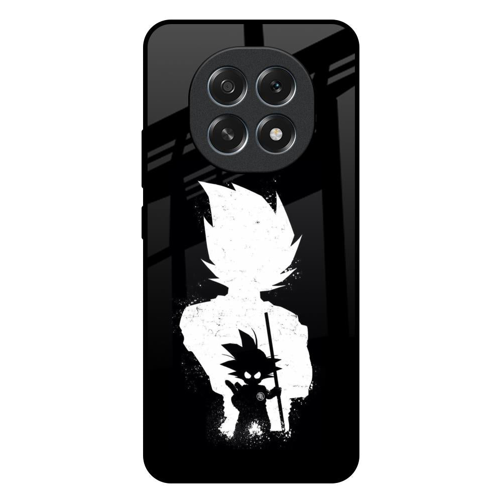 Monochrome Goku Oppo F29 Pro 5G Glass Back Cover Online