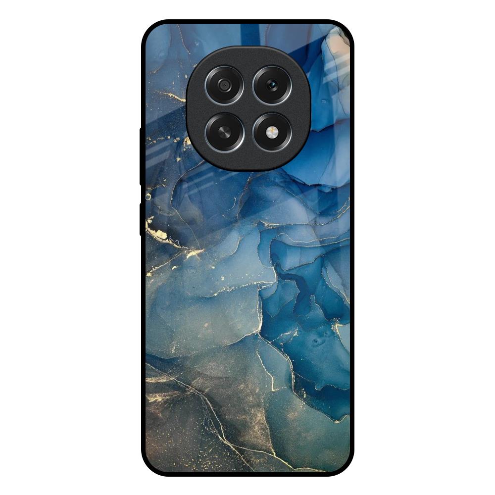 Blue Cool Marble Oppo F29 Pro 5G Glass Back Cover Online