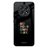 Go Your Own Way Oppo F29 Pro 5G Glass Back Cover Online