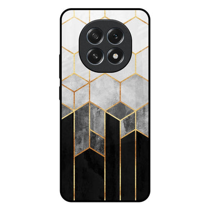Tricolor Pattern Oppo F29 Pro 5G Glass Back Cover Online