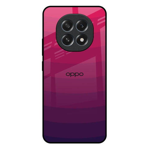 Wavy Pink Pattern Oppo F29 Pro 5G Glass Back Cover Online