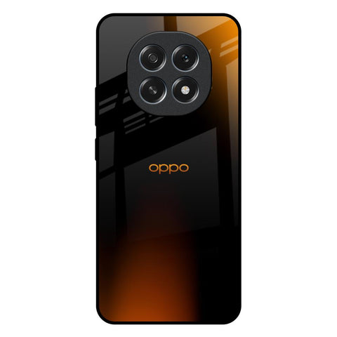 Orange Black Fusion Oppo F29 Pro 5G Glass Back Cover Online
