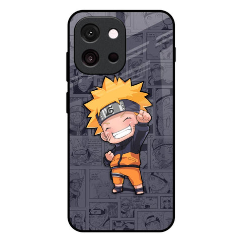 Orange Chubby OnePlus 13T 5G Glass Back Cover Online