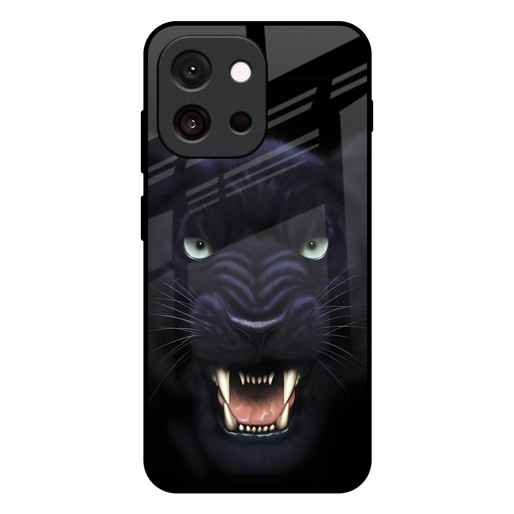 Angry Black Tiger OnePlus 13T 5G Glass Back Cover Online