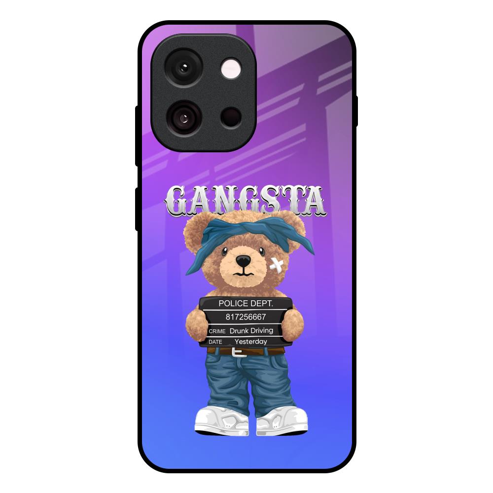 Gangsta Bear OnePlus 13T 5G Glass Back Cover Online