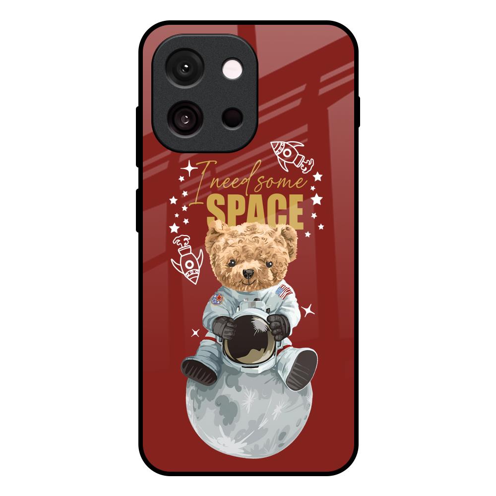 Astronaut Bear OnePlus 13T 5G Glass Back Cover Online