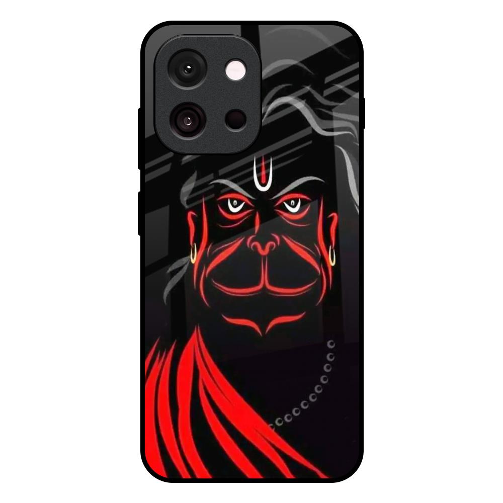 Lord Hanuman OnePlus 13T 5G Glass Back Cover Online