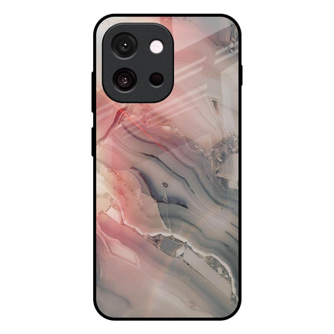Pink And Grey Marble OnePlus 13T 5G Glass Back Cover Online